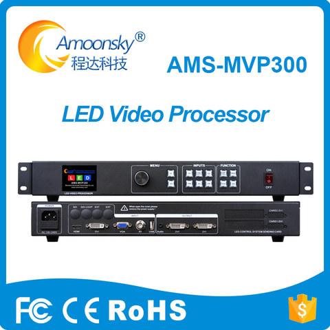 Processeur vidéo usb polychrome affichage led MVP300 comme kystar ks600 led détartreur vidéo support ts802d linsn msd300 novastar ► Photo 1/6