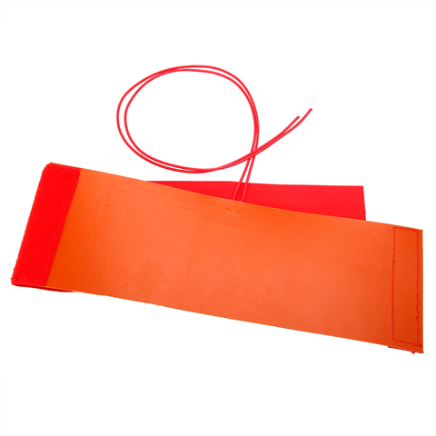 12V 240W Flexible étanche Silicone chauffage lit tampons réservoir hydraulique plaque chauffante tapis 10x30cm ► Photo 1/5