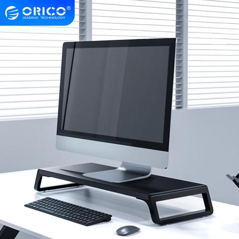 ORICO bois support de moniteur universel ordinateur Riser en bois support de bureau support d'ordinateur portable pour PC MacBook ordinateur portable TV bureau à domicile ► Photo 1/6