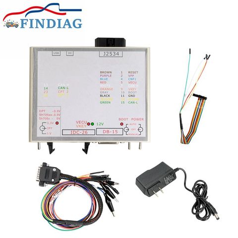 Boîte d'alimentation de programmeur ECU à Openport J2534, meilleure utilisation pour les connecteurs polyvalents JTAG à vendre, livraison gratuite ► Photo 1/6