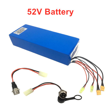 Batterie Lithium 52V 58.8V 18-35ah pour Scooter électrique, stock EU, charge rapide max 58.8v 8a-10a ► Photo 1/6