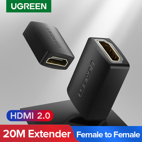 UGREEN HDMI-compatible coupleur 4K adaptateur femelle à femelle connecteur 3D 4K 1080P Extender pour Nintendo Switch compatible HDMI ► Photo 1/6