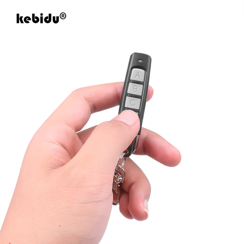 Kebidu 4 boutons Clone télécommande 433MHZ sans fil émetteur porte de Garage électrique porte copie contrôleur antivol serrure clé ► Photo 1/6