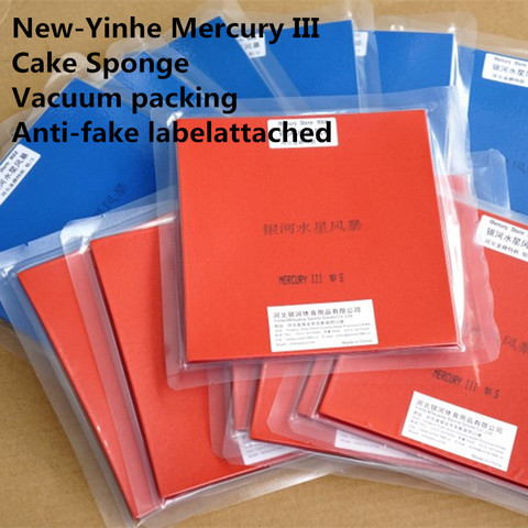 Yinhe – caoutchouc de Tennis de Table Mercury 3, 1 pièce, Original, pour raquettes de Tennis de Table, éponge à gâteau, boutons en caoutchouc ► Photo 1/6