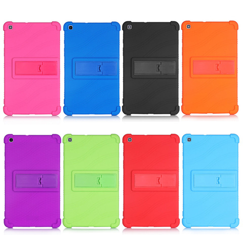 Coque en silicone souple pour enfants, étui pour tablette Samsung Galaxy Tab A 8.0 pouces (2022) SM-T290 T295 T297, coque antichoc avec film et stylo ► Photo 1/6