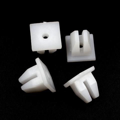 Kalili – clips de moulage en plastique blanc, 30 pièces, écrou à tête carrée, accessoires de garniture fixe de voiture, boutons de montage ► Photo 1/6