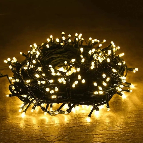 Guirlande lumineuse 8 modes, 100M, 1000led, 50M, 800led, pour noël, mariage, vacances, décoration intérieure et extérieure ► Photo 1/6