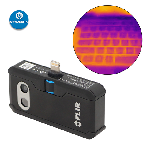 Caméra thermique infrarouge de téléphone portable de FLIR ONE PRO LT pour l'imageur thermique de diagnostic de défaut de carte PCB de réparation d'iphone pour iOS et Android ► Photo 1/6