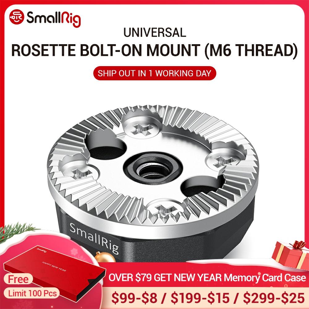 Fixation à boulonner pour Rosette Standard (filetage M6) pour Rosette poignée latérale support pour moniteur fixation 2804 ► Photo 1/6