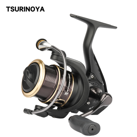 TSURINOYA – moulinet de pêche léger ST 2000 2500 5.2:1, frein à friction de 7KG, roulement 8 + 1, bobine métallique, roue lisse ► Photo 1/6