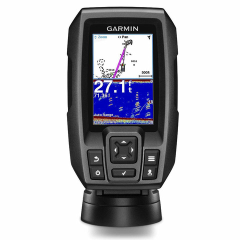 Sondeur Echo Garmin striker 4 (010-01550-01) avec GPS, garantie officielle 2 ans, pour bateau, bateau, pêche, avec navigateur, avec GPS ► Photo 1/3