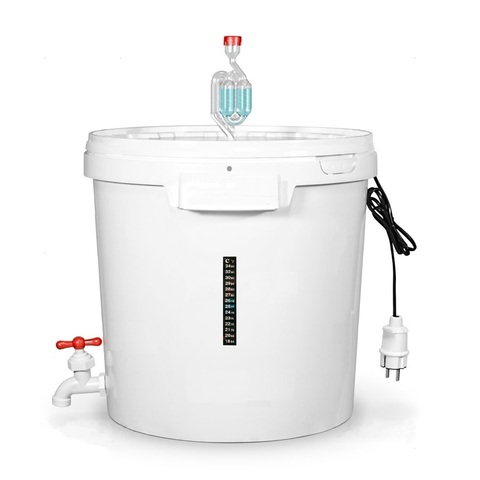 Ensemble professionnel pour fermentation pour 30 litres avec chauffage ► Photo 1/1