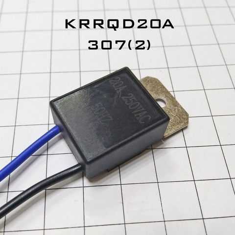 307(2) démarrage progressif, adapté à toutes sortes de meuleuses, scies électriques KRRQD20A (ou équivalent Zyrqd20a) livraison gratuite 10 pièces ► Photo 1/3