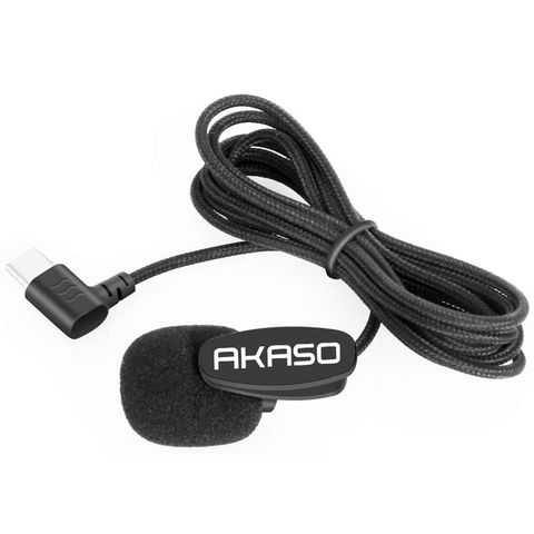 AKASO Brave 6 Plus Microphone externe grand son pour AKASO Brave 6 Plus caméra d'action 4K caméra de sport seulement accessoires de caméra ► Photo 1/6