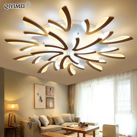 Acrylique Moderne led plafonniers pour salon chambre salle à manger maison lampe de plafond eclairage luminaires livraison gratuite ► Photo 1/6