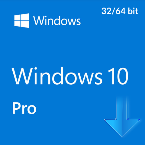 Clé de CODE d'activation professionnelle 32/64 bits Windows 10 Pro multilingue ► Photo 1/1