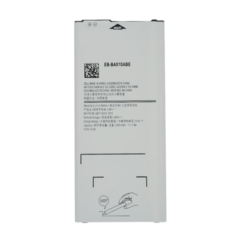 2900 mAh Batterie de Téléphone EB-BA510ABE pour Samsung Galaxy A5 2016 A510 A510F A5100 A510M A510FD A510K Bateria Piles Rechargeables ► Photo 1/1