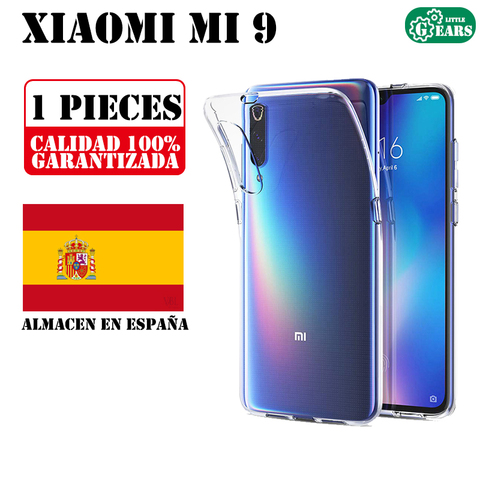 Xiaomi Mi 9 Ultra mince étui en Silicone Transparent étui en Gel de protection antichoc et résistant à la saleté ► Photo 1/2