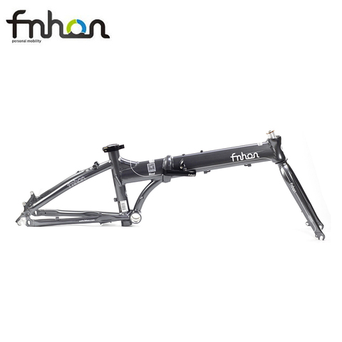 Fnhong – cadre de vélo pliable en aluminium, fourche de 20 pouces, 406, 451, pour freins à disque, v-brake, 22 pouces ► Photo 1/6