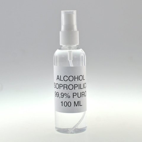 Bouteille 100 ml avec vaporisateur alcool isopropylique ► Photo 1/1