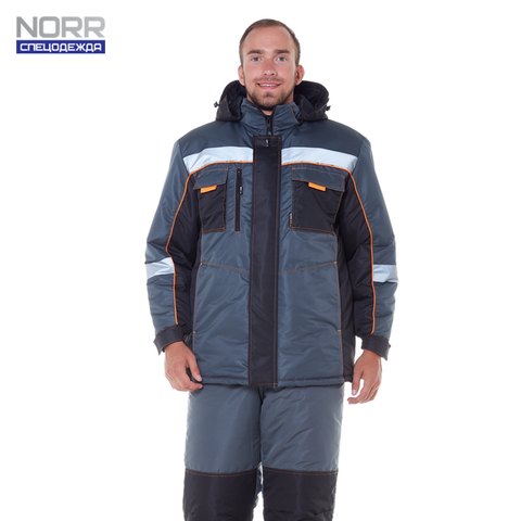 Veste réchauffée Norr salopette homme hiver sur sintepon décontracté ► Photo 1/4