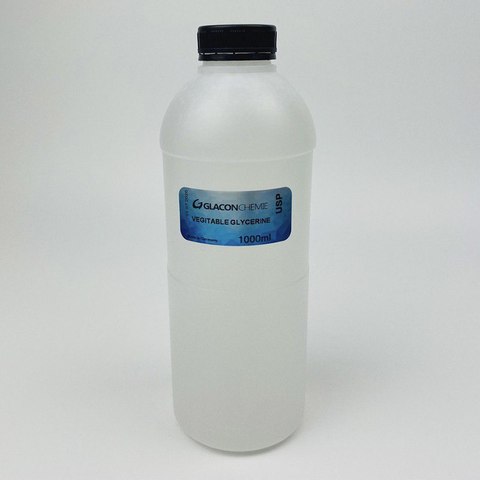 Glycérine de qualité alimentaire haute pureté 99,5% VG 1000 ml ► Photo 1/1