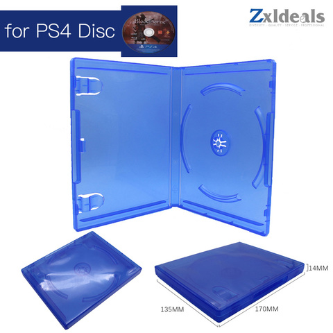 Étui de remplacement pour PS4, disque de rechange bleu, boîte Blu Ray, simple CD ► Photo 1/5