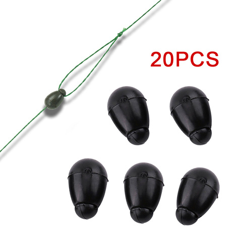 20 pièces perles changement rapide carpe Terminal attirail méthode mangeoire pêche outils connecteur poisson tacles Pesca Iscas accessoires S/L ► Photo 1/6