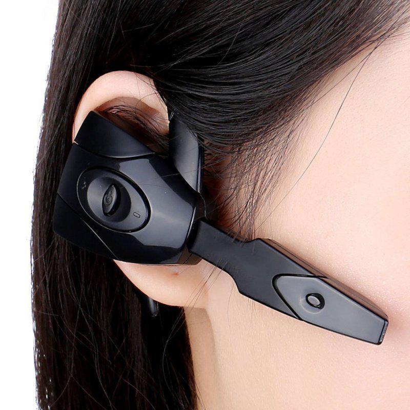 Casque Bluetooth d'affaires avec Microphone Rechargeable longue veille conduite voiture haute sensibilité mains libres casque sans fil ► Photo 1/6