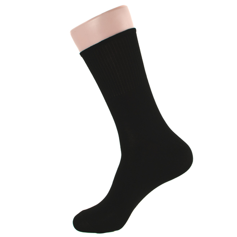 Chaussettes pour hommes, monochromes avec un large élastique souple 