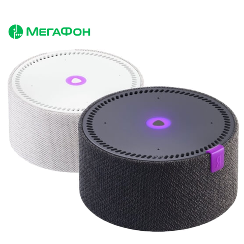 Colonne intelligente Yandex station Mini [rostest, nouveau, garantie officielle] haut-parleur Intelligent bluetooth MegaFon ► Photo 1/4