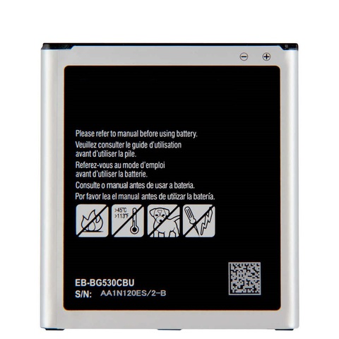 2600 mAh Batterie de Téléphone EB-BG530CBU EB-BG530CBE EB-BG531BBE pour Samsung Galaxy Grand Prime J3 2016 Bateria Piles Rechargeables ► Photo 1/1