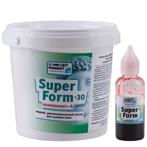 Silicone pour formes super formes 30 (1,025 kg) ► Photo 1/1