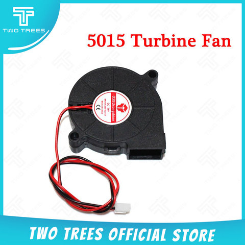 Ventilateur de refroidissement 5015 (50x50x15mm), turbine d'imprimante 3D, ventilateur latéral, extrudeuse, hotend, Turbo, 0,15a ► Photo 1/6