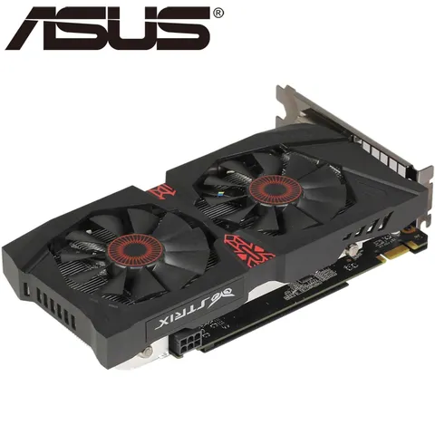 ASUS – carte graphique nVIDIA Geforce GTX 960 originale, 4 go GDDR5, bits, Hdmi, Dvi, pour jeu, pièce d'occasion ► Photo 1/4