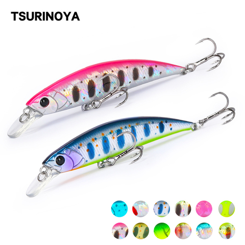 TSURINOYA – leurre méné coulant rigide multicolore, Wobbler, appât artificiel idéal pour la pêche en eau douce ou salée, 80/12g, DW96, 8cm ► Photo 1/6