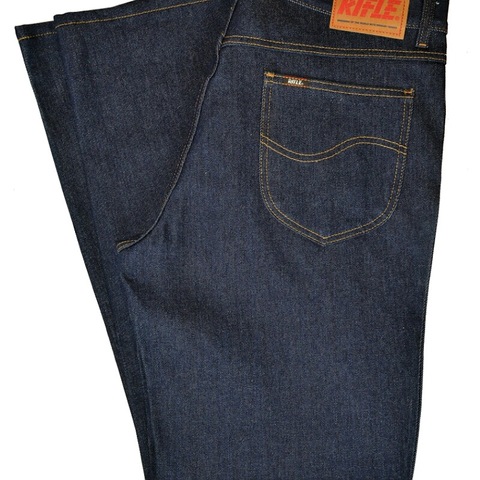 Jean homme classique fusil Original (raifl original) droit, serré 14.5 un Nevar. denim 100% coton. ► Photo 1/6