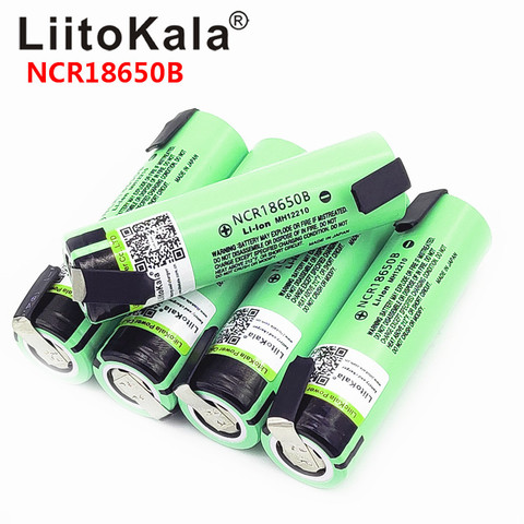 Liitokala – batterie lithium rechargeable 3.7V 18650 3400mAh 18650, pièce nickel à monter soi-même ► Photo 1/6