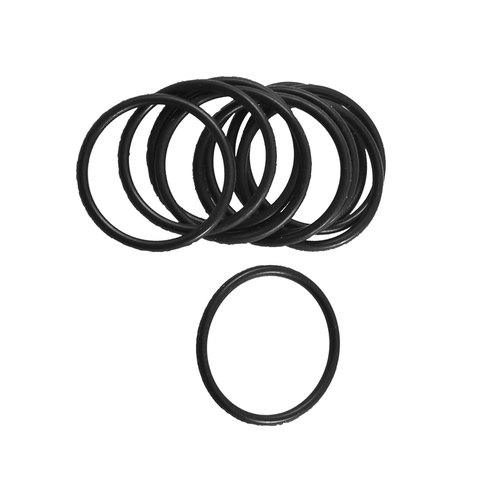 Uxcell 10 pièces 1.5mm filtre à huile en caoutchouc noir joint torique joints d'étanchéité Id 18mm 19mm 20mm 21mm 22mm 25mm 27mm 28mm ► Photo 1/6