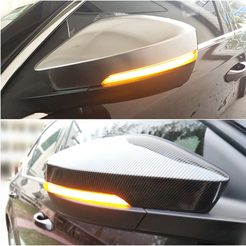 Clignotant dynamique LED pour Volkswagen VW T-ROC T-ROC T, clignotant avec répéteur séquentiel, indicateur de miroir latéral ► Photo 1/1