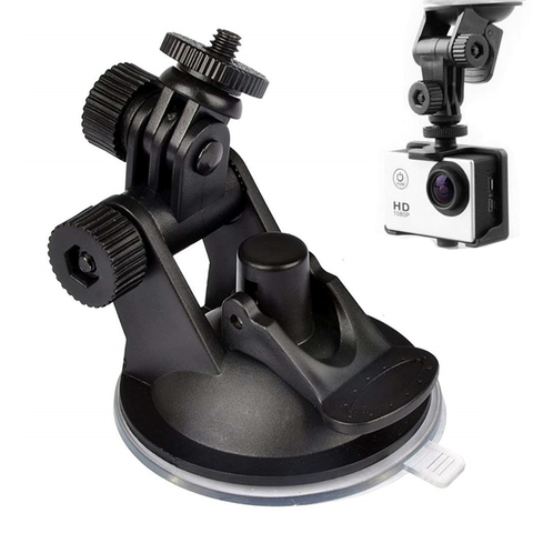 Ventouse pour accessoires gopro caméra d'action accessoires de caméra d'action pour voiture support de monopode en verre ► Photo 1/5