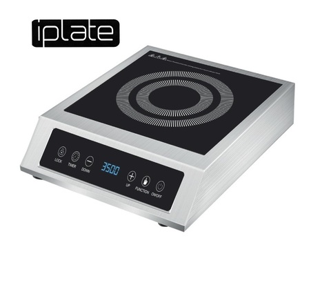 Cuisinière à Induction iPlate 3500 Nora (3500 Watt, étape 100 W, minuterie 24 heures, renforcer le corps, garantie 1 an) ► Photo 1/2