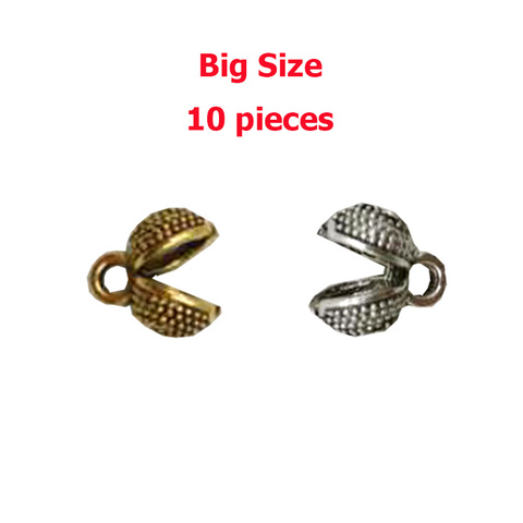 10 pièces Grande Taille noeud Faire pour tasbih Or misbah gland Chapelet Bracelets accessoires ► Photo 1/6