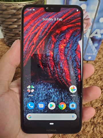 Nokia X6 téléphone portable Android 5.8 pouces 18:9 FHD + Snapdragon 636 Octa Core 3060mAh 16.0MP + 5.0MP caméra empreinte digitale Smartphone ► Photo 1/1