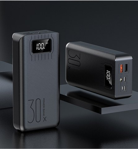 Powerbank Portable 30000mAh, 50000Mah, chargeur de batterie externe pour téléphone Portable, pour Iphone Xiaomi Huawei ► Photo 1/6