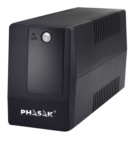 HASAK, SAI, PH 9404, 400VA 250W, interactive, 2XSCHUKO, interactive/PSEUDO-sine wave, surge protection, discharge, ► Photo 1/3