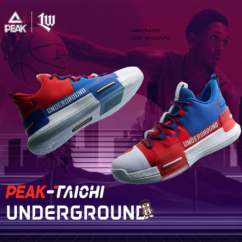 PEAK Lou – chaussures de Basketball pour hommes, baskets durables, antidérapantes, coussin, semelle extérieure, pour l'entraînement en plein air, grande taille ► Photo 1/6