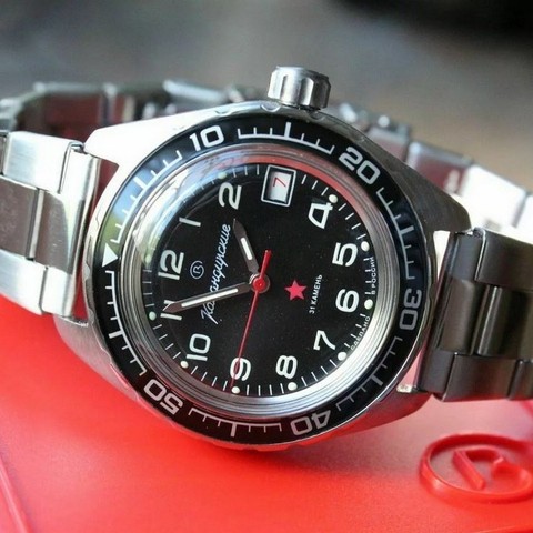 Montre est commander 020706 montre à remontage automatique poignet est commander russe ► Photo 1/4