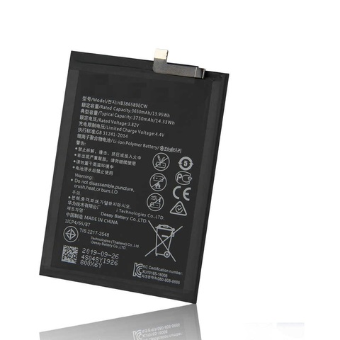 Batterie de téléphone 3400 mAh Huawei HB396286ECW Honor10 Lite Honor10i P batterie de remplacement intelligente de haute qualité Batteries rechargeables ► Photo 1/1