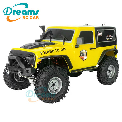 Voiture radiocommandée RGT RC, jouet étanche, chenille de roche, 4x4, tout-terrain, Pioneer EX86010-JK, nouvelle collection, 1:10 ► Photo 1/6